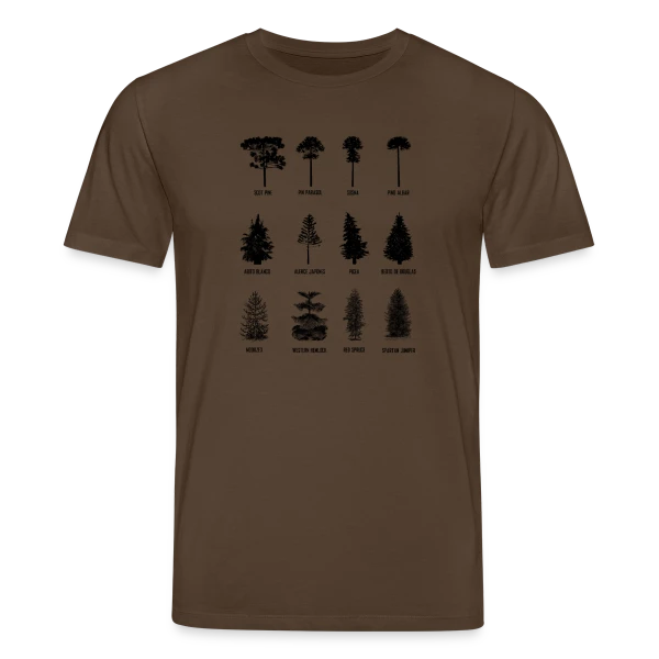 Maquette de T-shirt bio CREATOR Stanley/Stella Unisexe « Arbre Majestueux de la Forêt » à personnaliser