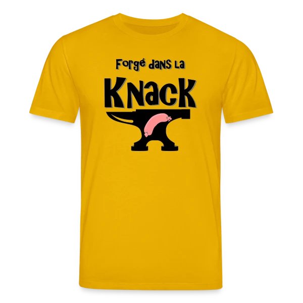 Maquette de T-shirt bio CREATOR Stanley/Stella Unisexe « Forgé dans la Knack » à personnaliser