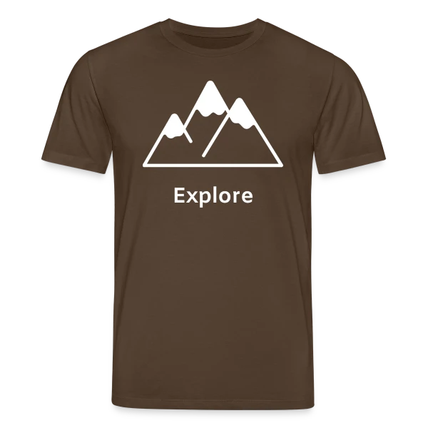 Maquette de Montagnes Minimalistes Explore à personnaliser