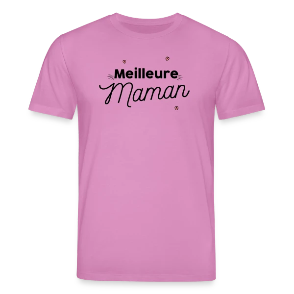 Maquette de T-shirt bio CREATOR Stanley/Stella Unisexe « Meilleure Maman : Le Cadeau Parfait pour Elle » à personnaliser