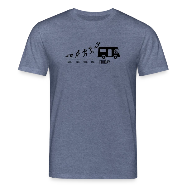 Maquette de T-shirt bio CREATOR Stanley/Stella Unisexe « Conducteur de Camping-Car en Week-End » à personnaliser