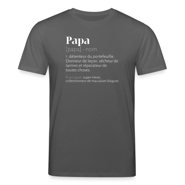 Maquette de Papa Bricoleur - Définition Humour Fête des Pères à personnaliser