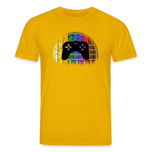 Maquette de T-shirt bio CREATOR Stanley/Stella Unisexe « Passion Console : T-shirt Rétrogaming Drôle et Original » à personnaliser