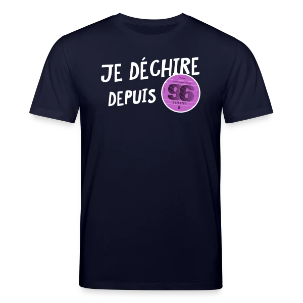 Maquette de Je déchire depuis 1996 - Anniversaire Fun & Vintage à personnaliser