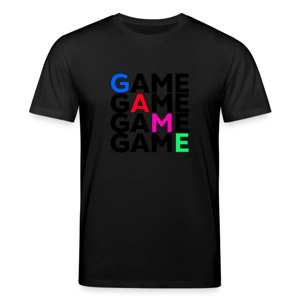 Maquette de T-shirt bio CREATOR Stanley/Stella Unisexe « Esprit Gaming : Pour les Amateurs d'E-sport » à personnaliser