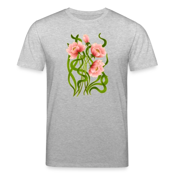 Maquette de T-shirt bio CREATOR Stanley/Stella Unisexe « Éclat Floral » à personnaliser