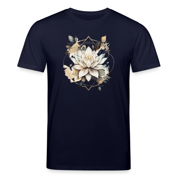 Maquette de T-shirt bio CREATOR Stanley/Stella Unisexe « Yoga: L'Art de la Méditation » à personnaliser