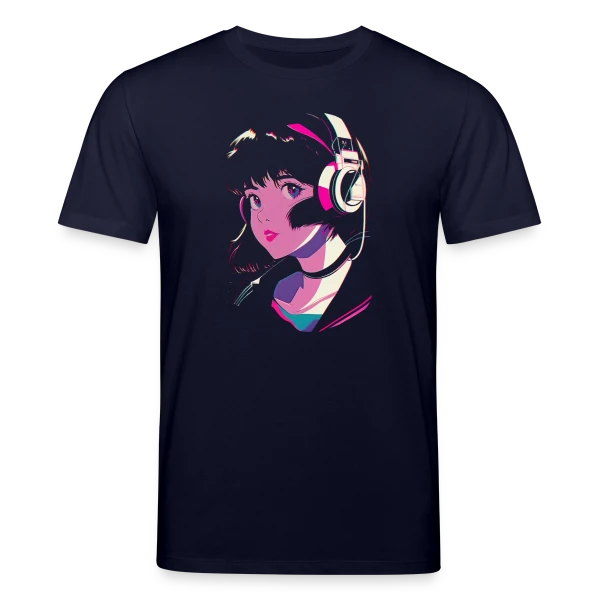 Fille Anime Esthétique Lo-Fi J-Pop sur T-shirt bio CREATOR Stanley/Stella Unisexe