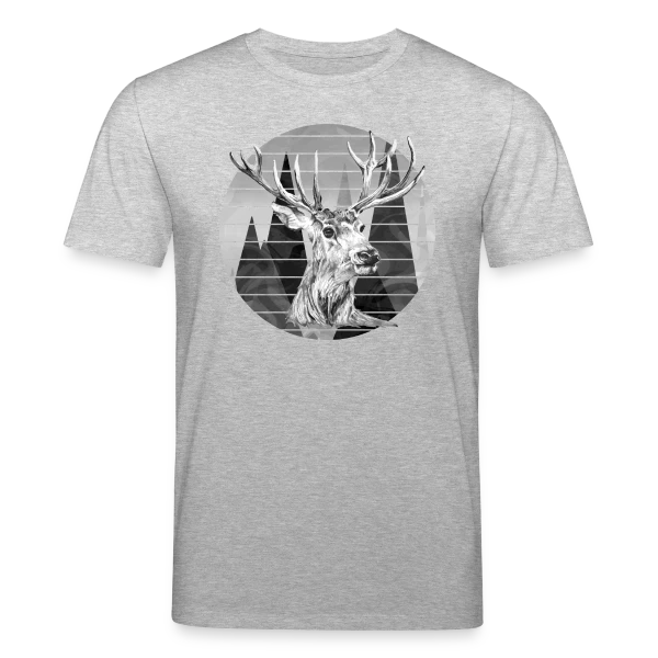 Maquette de T-shirt bio CREATOR Stanley/Stella Unisexe « Cerf Majestueux » à personnaliser