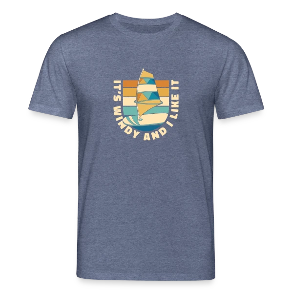 Maquette de T-shirt bio CREATOR Stanley/Stella Unisexe « Wing Surf | L'Art du Wing Foil » à personnaliser
