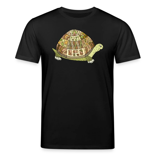 Maquette de T-shirt bio CREATOR Stanley/Stella Unisexe « Tortue Mignonne » à personnaliser