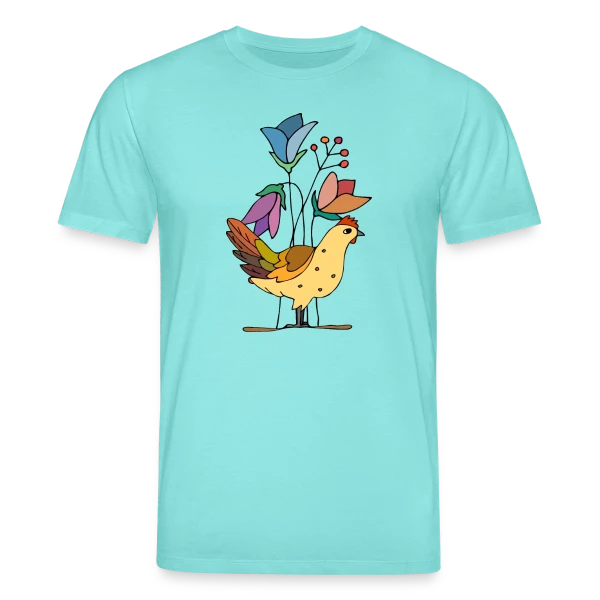 Maquette de T-shirt bio CREATOR Stanley/Stella Unisexe « L'Oiseau Majestueux » à personnaliser