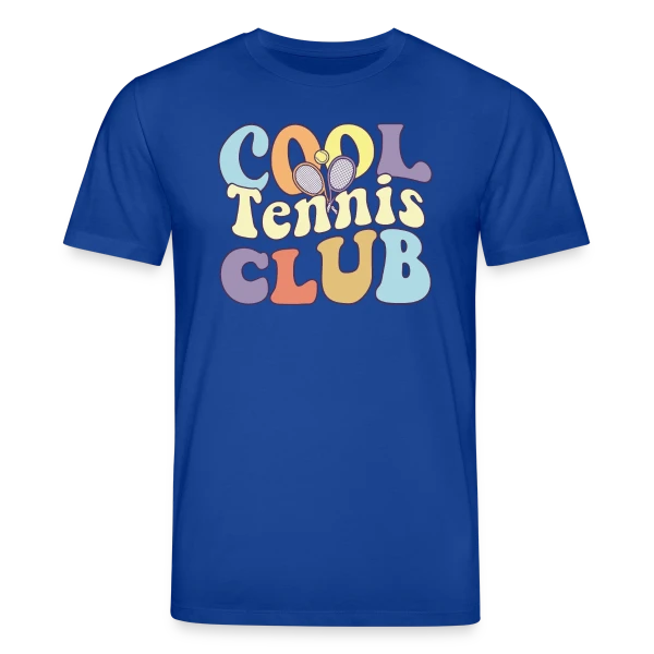 Maquette de T-shirt bio CREATOR Stanley/Stella Unisexe « Cool Tennis Club : Coach & Équipe » à personnaliser