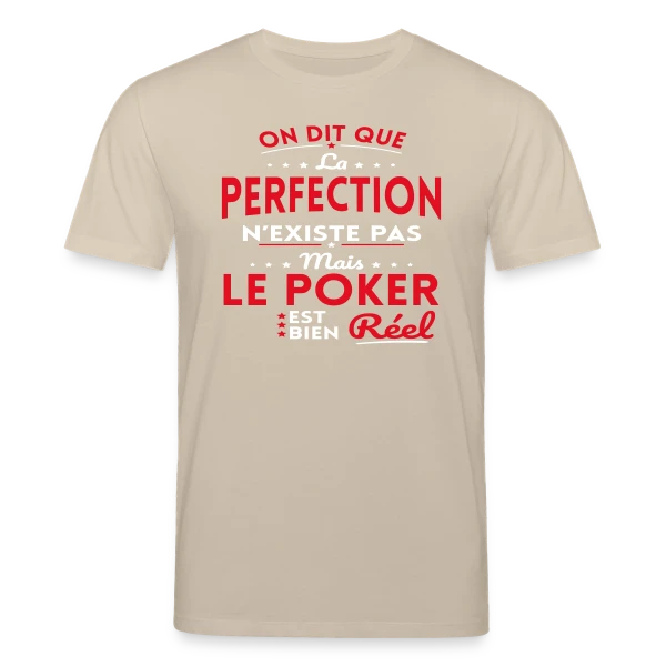 Maquette de La Perfection n'existe pas le Poker est bien Réel à personnaliser
