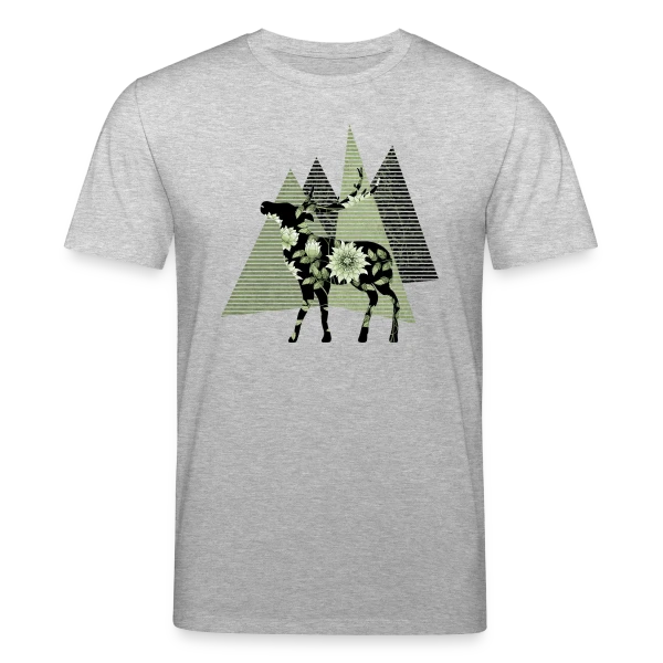 Maquette de T-shirt bio CREATOR Stanley/Stella Unisexe « Cerf Majestueux » à personnaliser