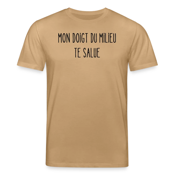 Maquette de Mon Doigt du Milieu Te Salue à personnaliser