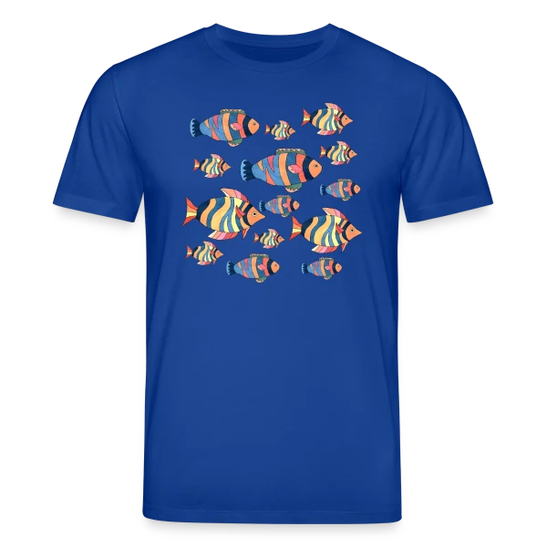 Maquette de T-shirt bio CREATOR Stanley/Stella Unisexe « Passion Pêche : L'Esprit du Poisson » à personnaliser