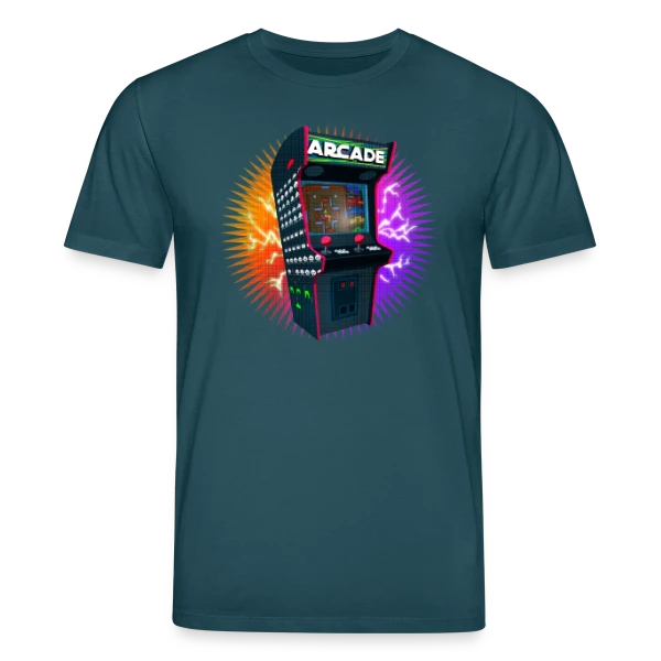 Maquette de T-shirt bio CREATOR Stanley/Stella Unisexe « Gauntlet Pixel Art : T-shirt Arcade Rétro Gaming Emblématique » à personnaliser