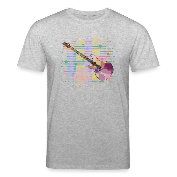 Maquette de T-shirt bio CREATOR Stanley/Stella Unisexe « Guitare Passion » à personnaliser