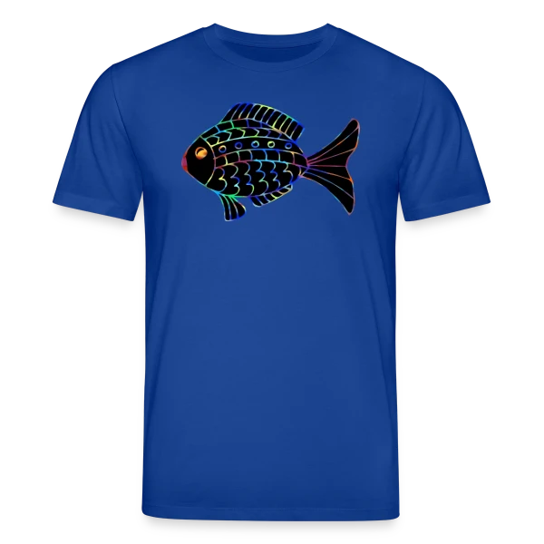 Maquette de T-shirt bio CREATOR Stanley/Stella Unisexe « Passion Pêcheur - Motif Poisson » à personnaliser