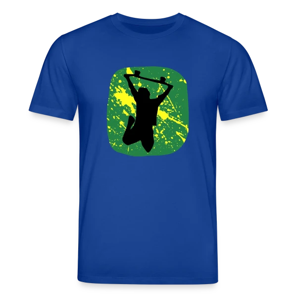 Maquette de T-shirt bio CREATOR Stanley/Stella Unisexe « L'Essence du Skateur : Skate & Longboard » à personnaliser