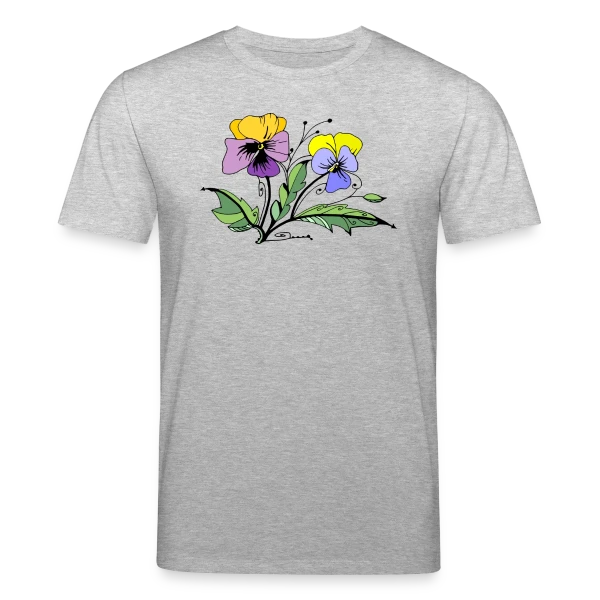 Maquette de T-shirt bio CREATOR Stanley/Stella Unisexe « Éclat Floral » à personnaliser