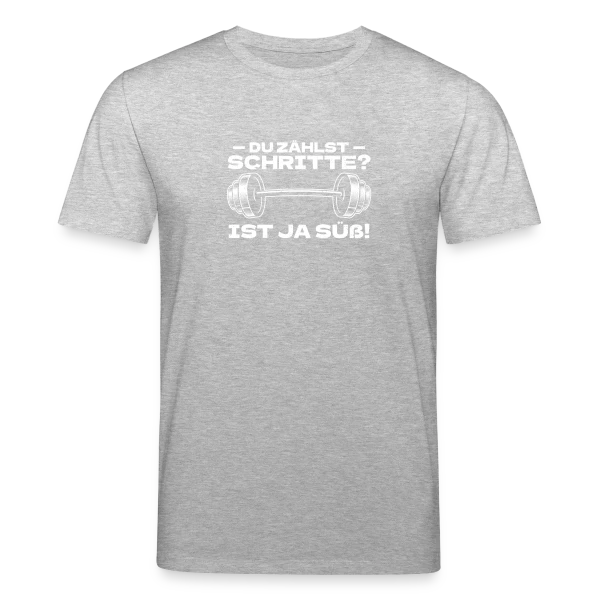 Maquette de T-shirt bio CREATOR Stanley/Stella Unisexe « Des Pas ? Bodybuilding Humour - Gym & Kraftsport » à personnaliser