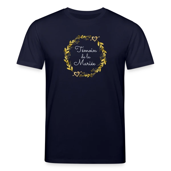 Maquette de Témoin de la Mariée : T-shirt EVJF pour Demoiselle d'Honneur à personnaliser