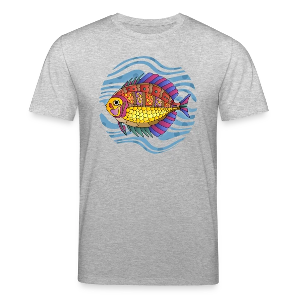 Maquette de T-shirt bio CREATOR Stanley/Stella Unisexe « Passion Pêche » à personnaliser