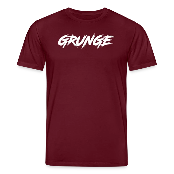 Maquette de T-shirt bio CREATOR Stanley/Stella Unisexe « Effet Grunge Blanc Texturé » à personnaliser