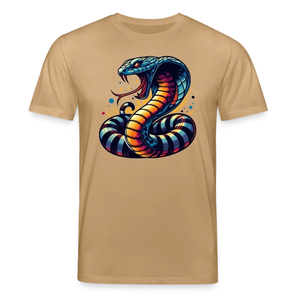 Maquette de Cobra Vibrant : Style Sauvage et Énergique à personnaliser
