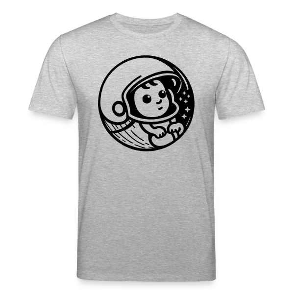 Maquette de T-shirt bio CREATOR Stanley/Stella Unisexe « Bébé Casqué – Sécurité et Humour Enfant » à personnaliser