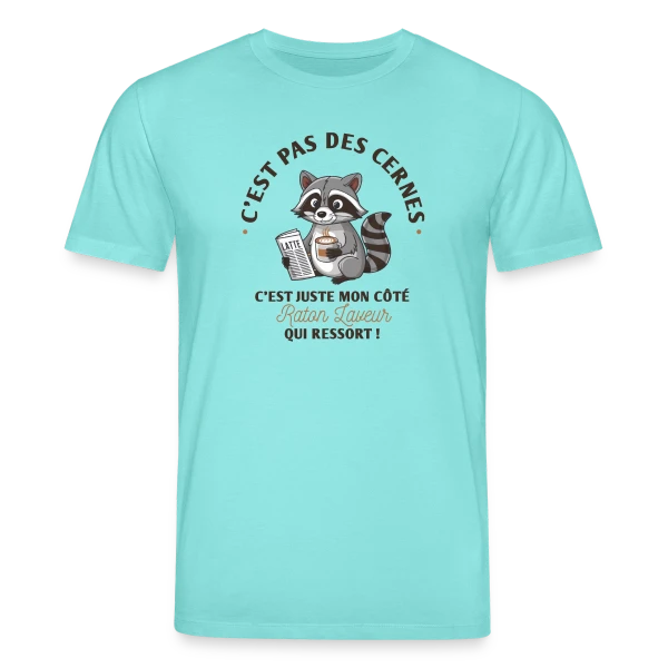Maquette de Humour : Mon Côté Raton Laveur à personnaliser