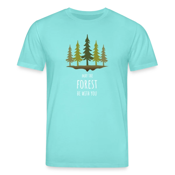 Maquette de T-shirt bio CREATOR Stanley/Stella Unisexe « Forêt Mystique Sylvestre » à personnaliser