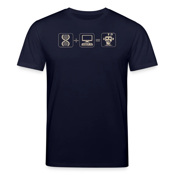 Maquette de T-shirt bio CREATOR Stanley/Stella Unisexe « Robot Futuriste : Passion Science & Tech » à personnaliser