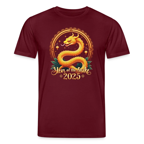 Nouvel An Chinois 2025 - Année du Serpent sur T-shirt bio CREATOR Stanley/Stella Unisexe