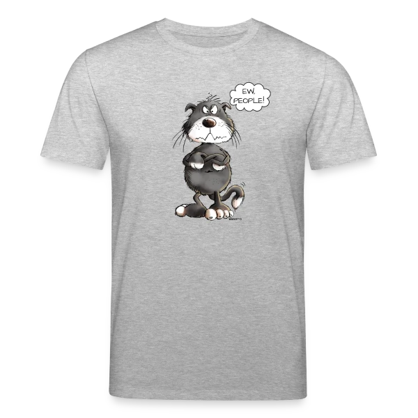 Maquette de T-shirt bio CREATOR Stanley/Stella Unisexe « Chat grincheux "Ew People" - Humour félin » à personnaliser