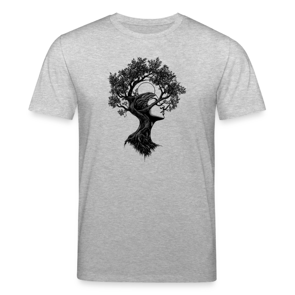 Maquette de T-shirt bio CREATOR Stanley/Stella Unisexe « Arbre Femme Bohème Mystique » à personnaliser