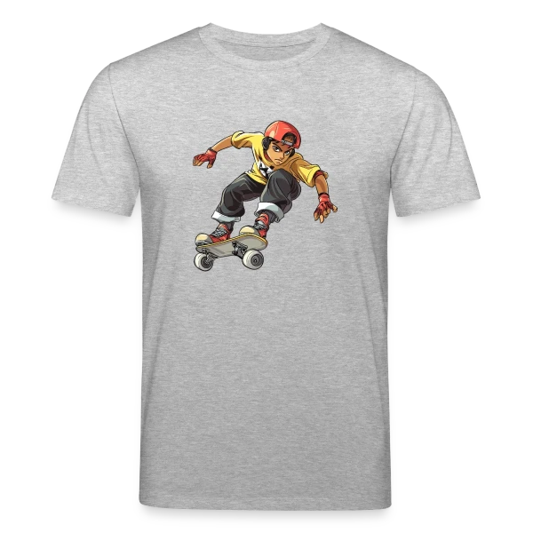 Maquette de T-shirt bio CREATOR Stanley/Stella Unisexe « Esprit Skateboarder » à personnaliser