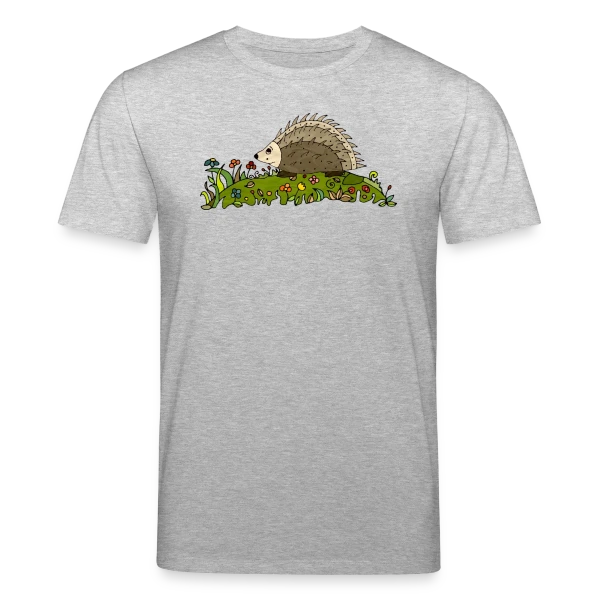 Maquette de T-shirt bio CREATOR Stanley/Stella Unisexe « L'Hérisson Adorable » à personnaliser