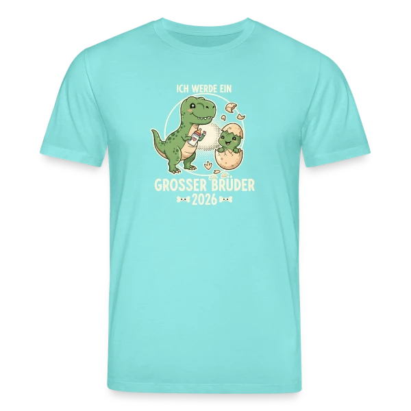 Maquette de T-shirt bio CREATOR Stanley/Stella Unisexe « Futur Grand Frère 2026 » à personnaliser