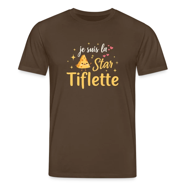 Maquette de T-shirt bio CREATOR Stanley/Stella Unisexe « Onze - L'Élégance du Chiffre » à personnaliser