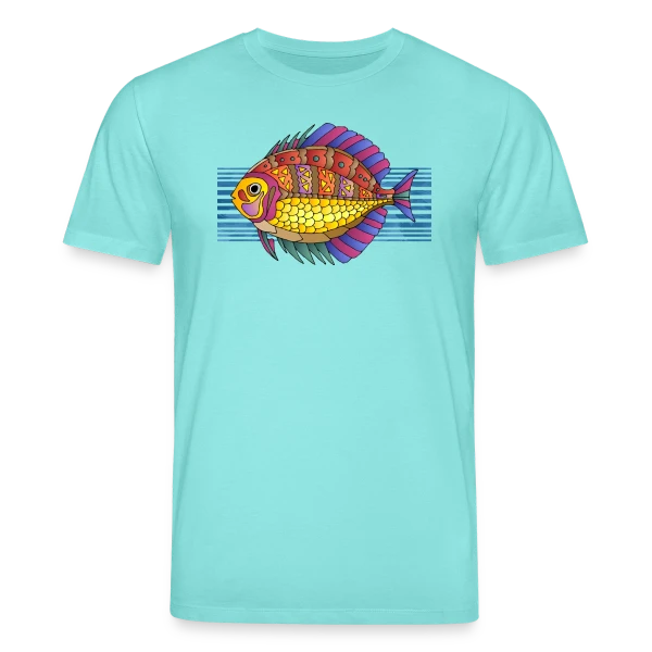 Maquette de T-shirt bio CREATOR Stanley/Stella Unisexe « Design Numérique 5099 : Votre Style Unique » à personnaliser