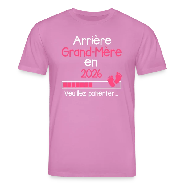 Maquette de T-shirt bio CREATOR Stanley/Stella Unisexe « Arrière-Grand-Mère en Or » à personnaliser