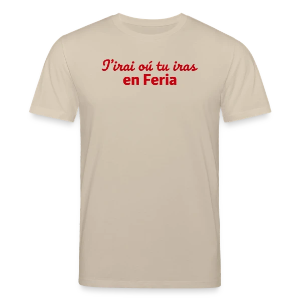 Maquette de T-shirt bio CREATOR Stanley/Stella Unisexe « Esprit Feria Festive » à personnaliser