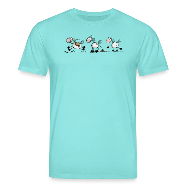 Maquette de T-shirt bio CREATOR Stanley/Stella Unisexe « Poney Farceur » à personnaliser