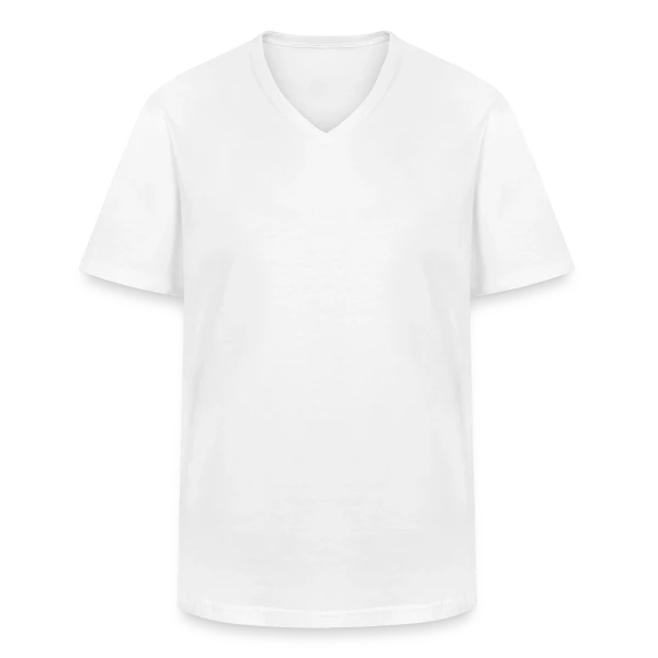 Maquette de T-shirt col V Homme à personnaliser