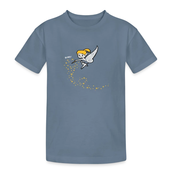 Fée Céleste sur T-shirt coton épais ado