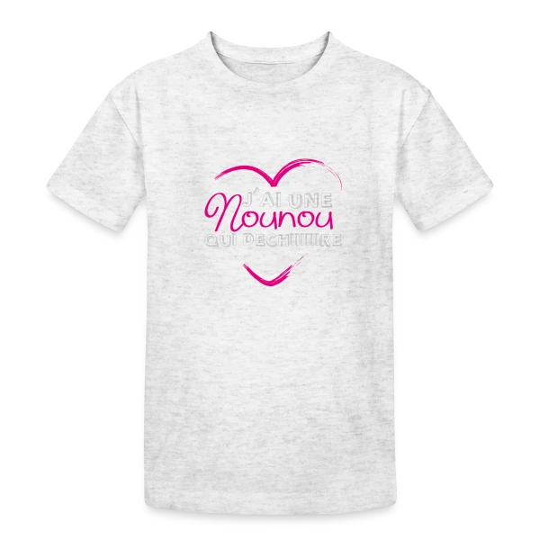 La Nounou qui Déchire sur T-shirt coton épais ado