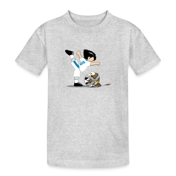 Le Tir de l'Aigle sur T-shirt coton épais ado